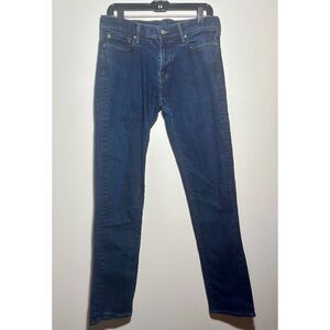 Abercrombie & Fitch Langdon Skinny Jeans Men’s 32x34 Dark Wash Stretch Denim